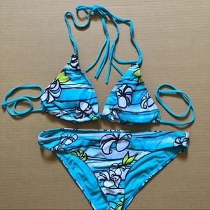 Rip curl bikini set heather brown edition